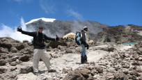 Barafu camp Mt. Kilimanjaro hike