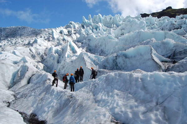 Glacier Walk in Iceland